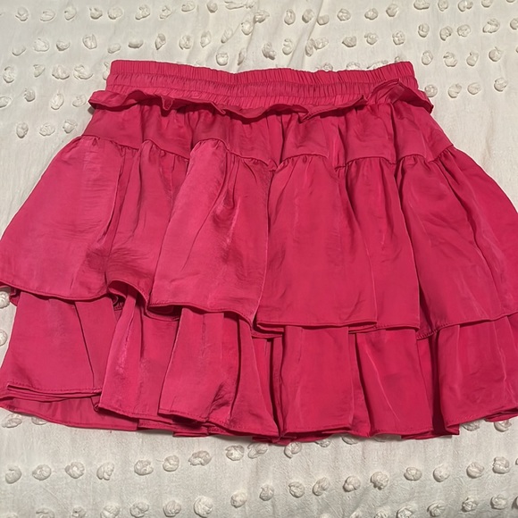 pink womens skirt - Picture 2 of 3